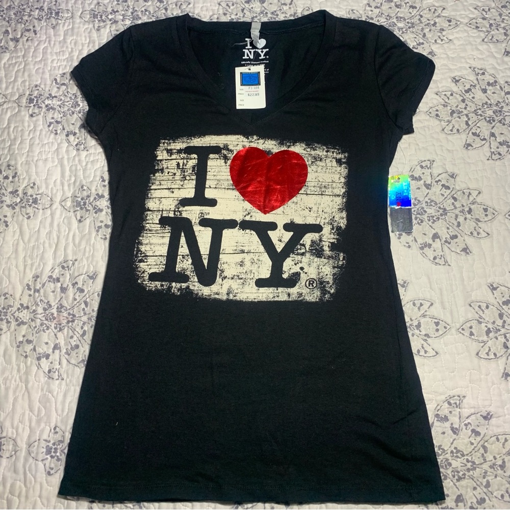 NWT I love New York graphic top